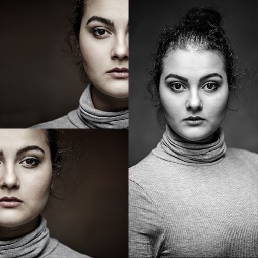 Beauty-Portrait mit Makeup